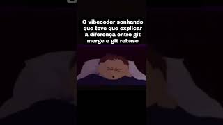 A diferença entre git merge e git rebase #meme