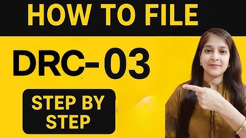 How to File DRC-03 on GST Portal — Step-by-Step (2025)