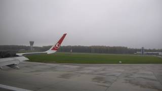 Turkish Airlines Airbus A321 landing in Vnukovo(VKO, Moscow).Посадка во Внуково. Москва screenshot 4