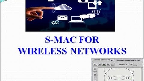 SMAC in Wireless Networks