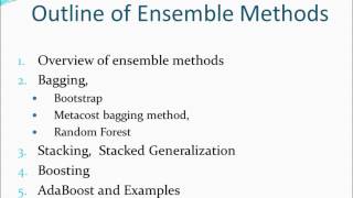 Ensemble Methods (Part 1 of 3)