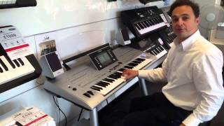 How to get a nice piano sound on Yamaha Tyros chords