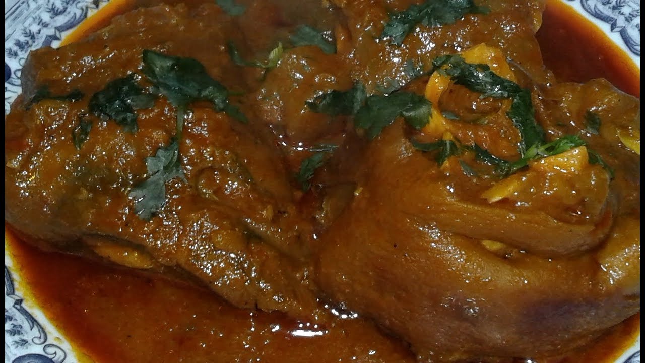 كيفية تحضير كرعين البقري | رجل البقرة | أو الكوارع بصفة عامة  على طريقتى