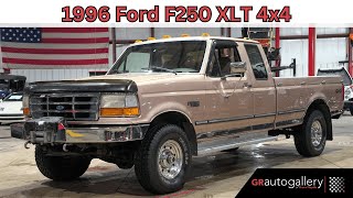 1996 ford F250 XLT 4x4 For Sale - Walk Around 1996 Ford F250 For Sale