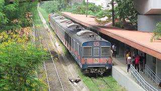 フィリピン国鉄南方線JR203系 エドサ駅発車 PNR Metro South Commuter Train