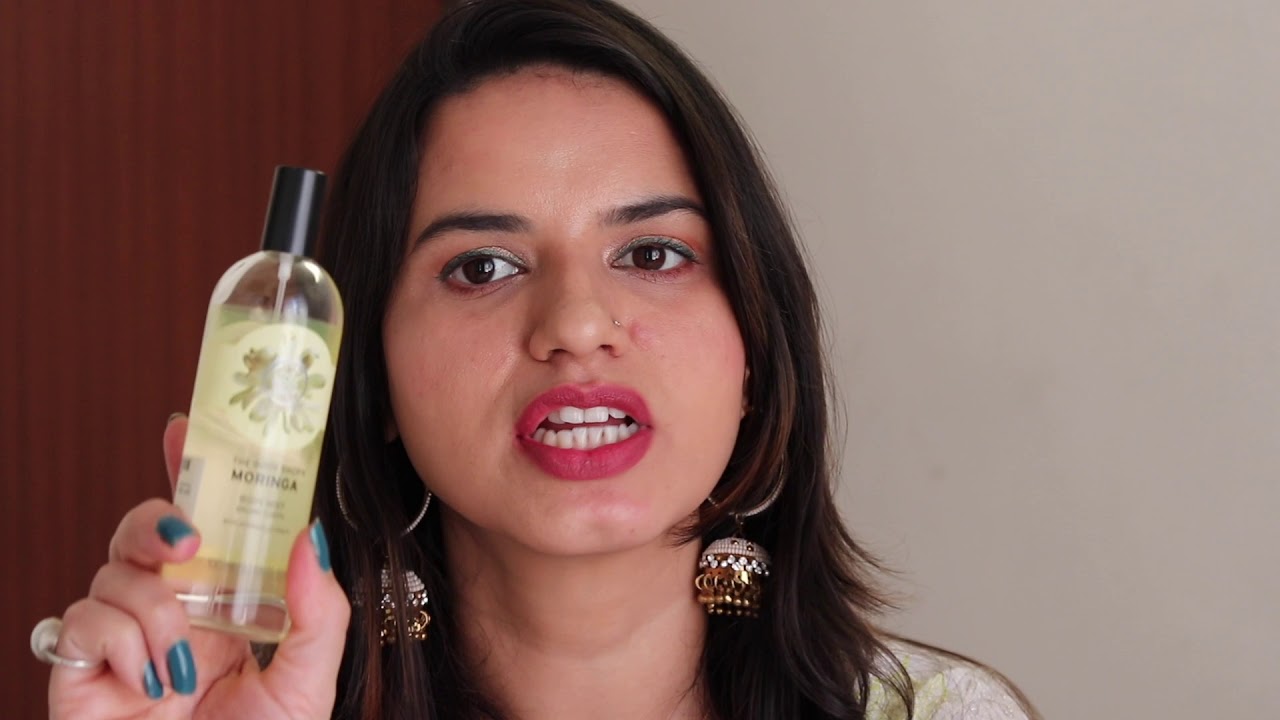 THE BODY SHOP MORINGA BODY MIST BEST MIST FOR SUMMER'S YouTube