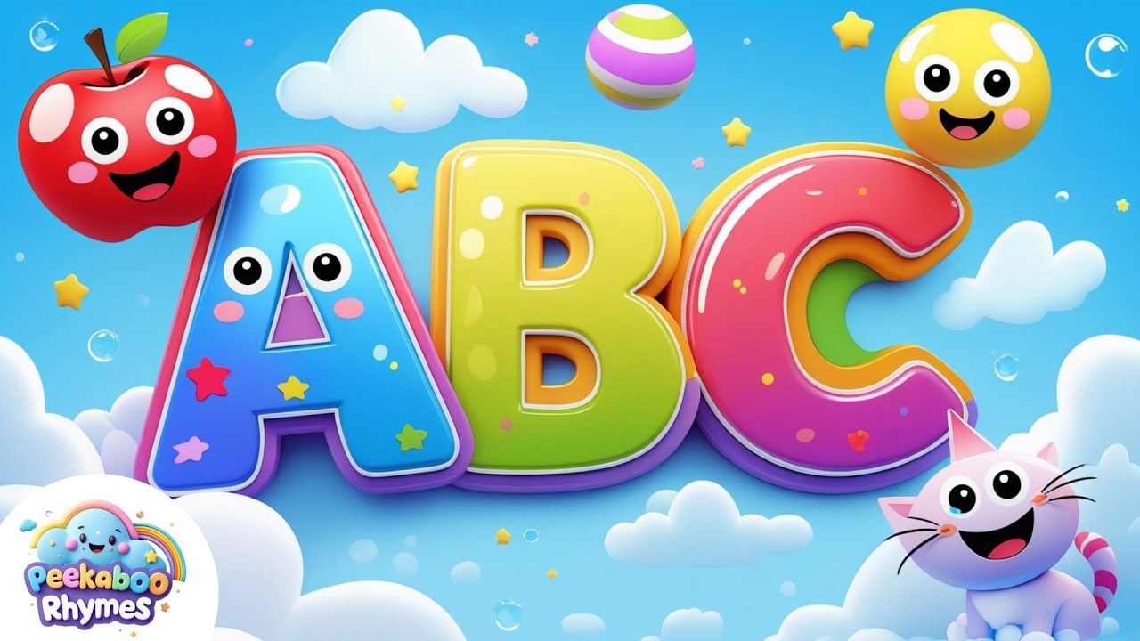 ABC Phonics Song for Kids 🎵 | A to Z Alphabets | Fun Alphabet Learning ...