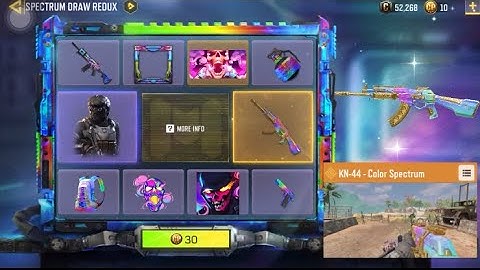 NEW Spectrum Draw Redux! | KN44 Color Spectrum, Sentinel Recon & MORE in Call of Duty Mobile!