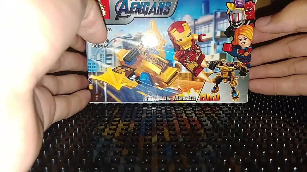 Обзор набора Арт. 66048 8-8 Thanos Mecha 666 серия Aengans marvelous