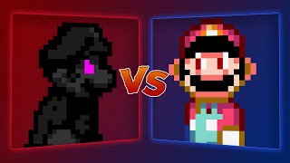 MUGEN Battle - Dark Mario vs Power Star Mario