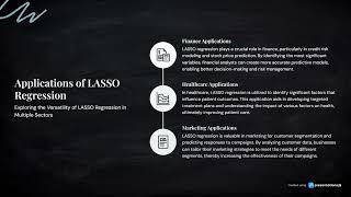 Celebrity UNDERSTANDING LASSO REGRESSION Profile