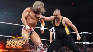 Aew Collision Highlights Eddie Kingston & Ortiz Vs Grizzled Young Veterans 11726