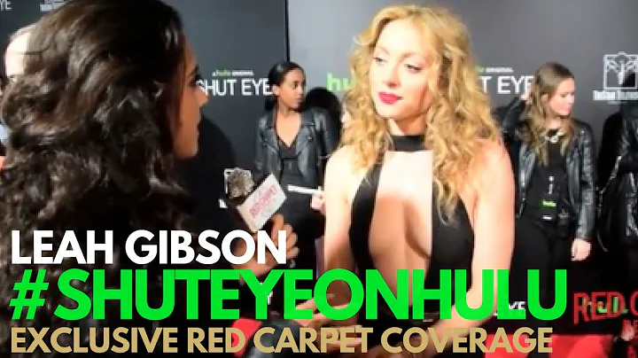 Leah Gibson at the Red Carpet Premiere of "Shut Ey...
