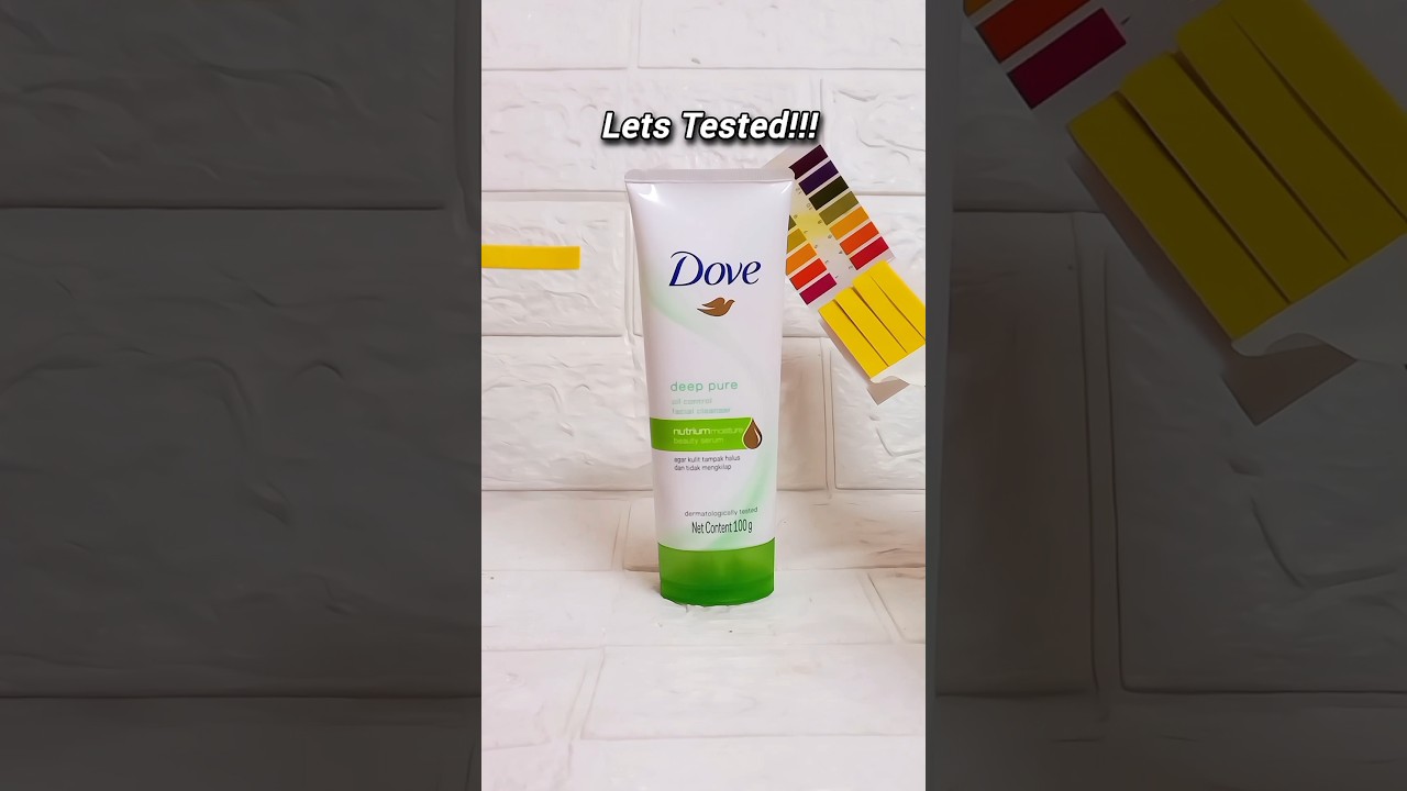 Shocking🤯 dove facewash ph test 