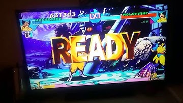 Marvel vs Capcom  (PSONE): Wolverine Live Playthrough