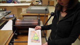 Information Pulling the Print Lightfield Monotype Printmaking News