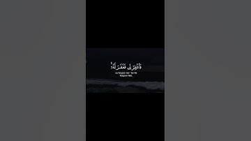 { قَالَ رَبِّ إِنِّی ظَلَمۡتُ نَفۡسِی فَٱغۡفِرۡ لِی } #قرآن#سورة_القصص