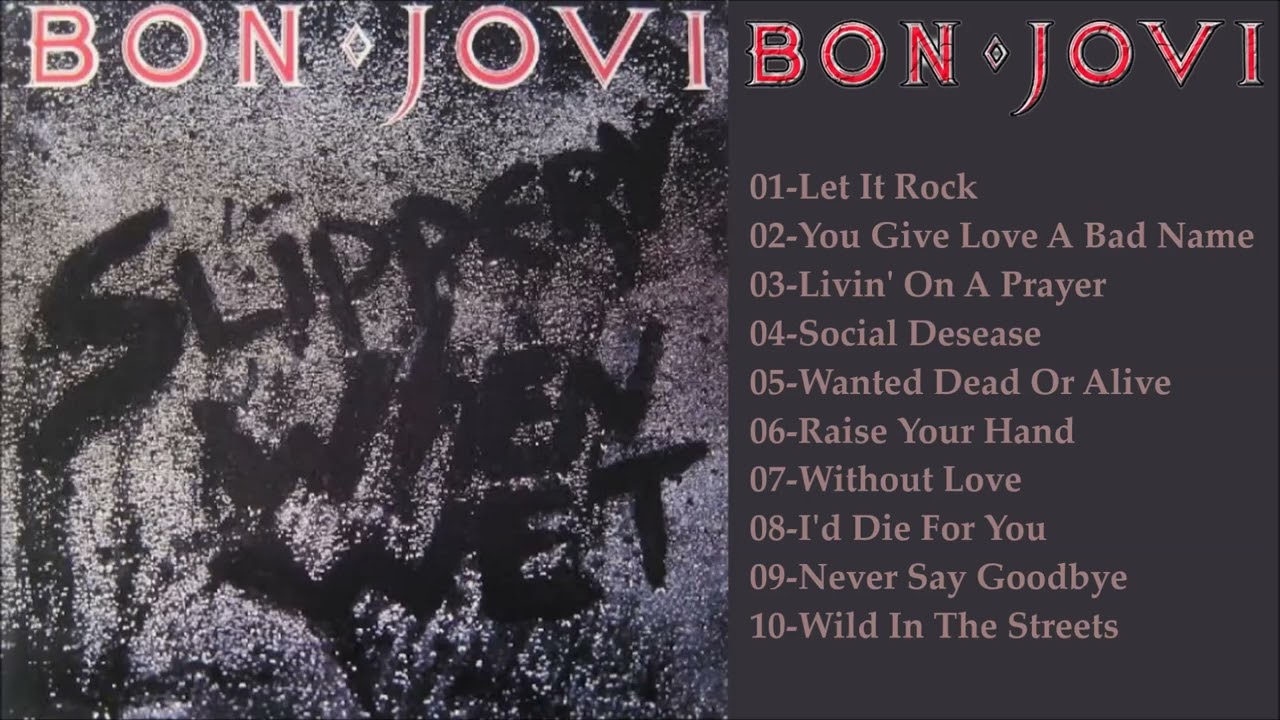 ⁣Bon Jovi Slippery When Wet [Full Album]