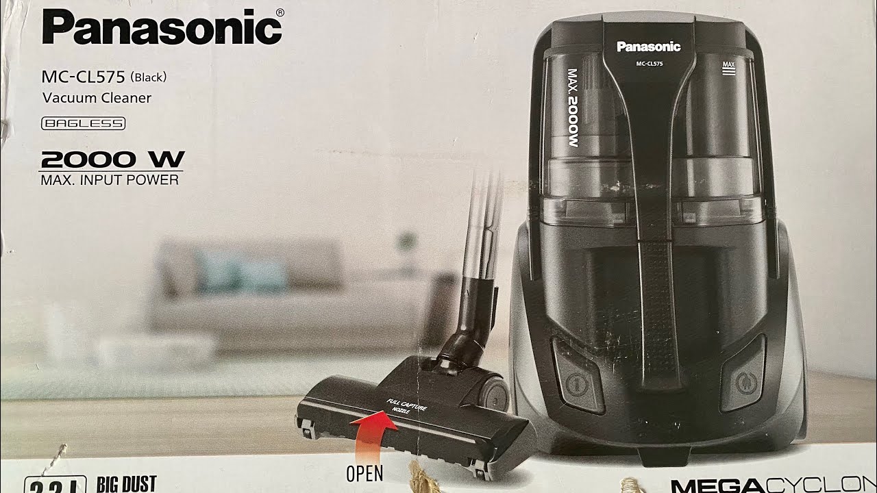 Panasonic MC-CL575(Black) 2.2L. max 