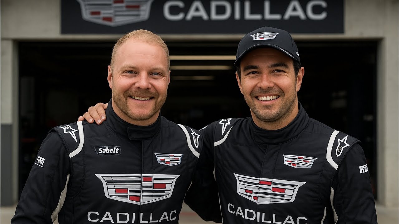 BOTTAS E PEREZ NA CADILLAC !! SOBROU NADA PARA O FELIPE DRUGOVICH ?? FORMULA 1