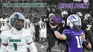 #3 Ridge Point vs Fort Bend Hightower 6A HOUSTON AREA DISTRICT CHAMPIONSHIP #txhsfb
