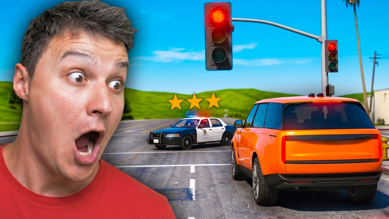 SCAPPO dalla POLIZIA SENZA INFRANGERE la LEGGE su GTA 5! ⚠️
