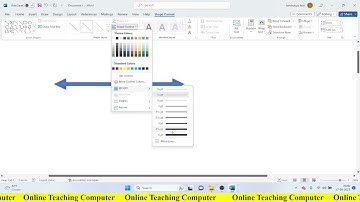 How to insert double arrow line in word wordtutorials