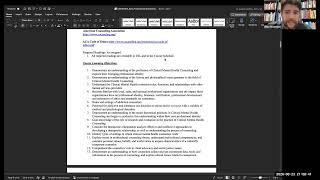 Professional Orientation in CMHC, Fall 2026 -  Coun 7200 - Section 403 - Syllabus Day