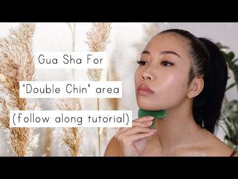 Gua Sha For Double Chin - Follow Along Tutorial