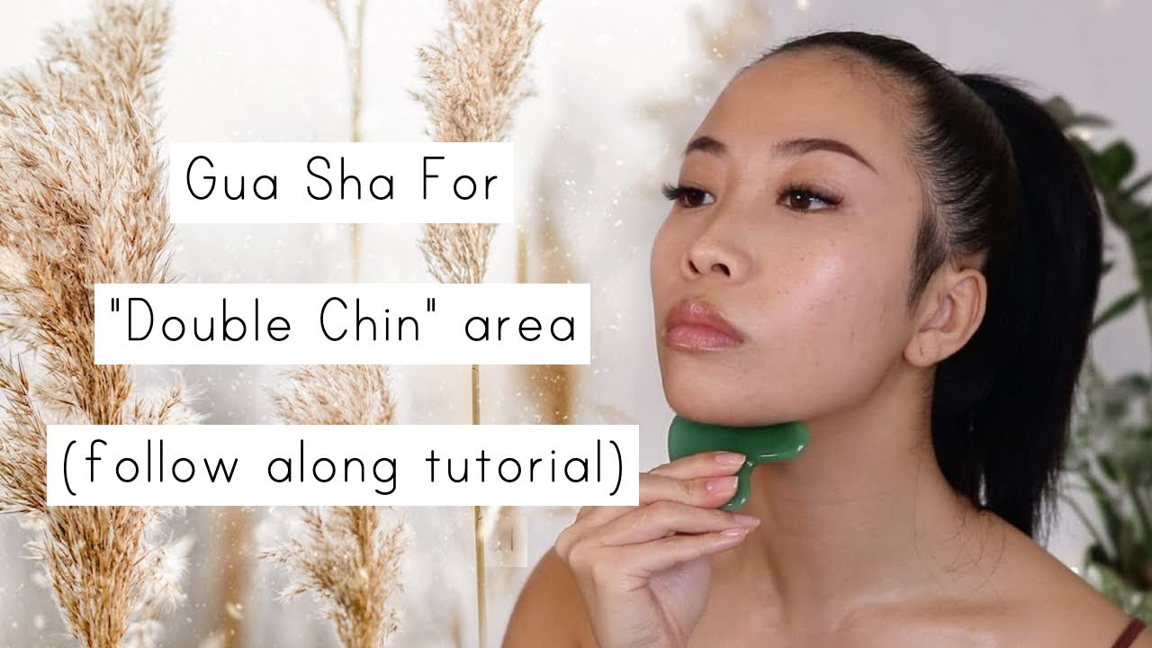 Gua Sha Double Chin Before And After