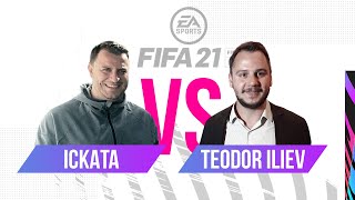 FIFA 21: Ръководител vs Hristo Denev: Теодор Илиев за Левски, ЦСКА и за „Всичко хубаво е синьо“