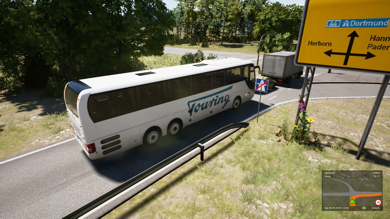 Fernbus Simulator / Kassel-Hannover / Man Lion's Coach C