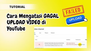 Download lagu Cara Mengatasi Gagal Upload Video di Youtube yang Berdurasi Panjang