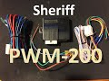 Доводчик стекол Sheriff PWM-200. Обзор основных функций