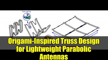 Origami-Inspired Truss Design for Lightweight Parabolic Antennas | Aerospace Engineering Innovation