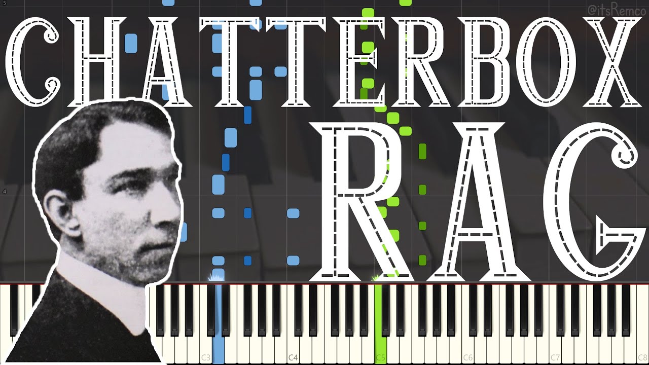 George Botsford - Chatterbox Rag 1910 (Ragtime Piano Synthesia)