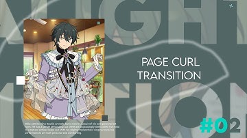 Page Curl Transition | Alight Motion Tutorial
