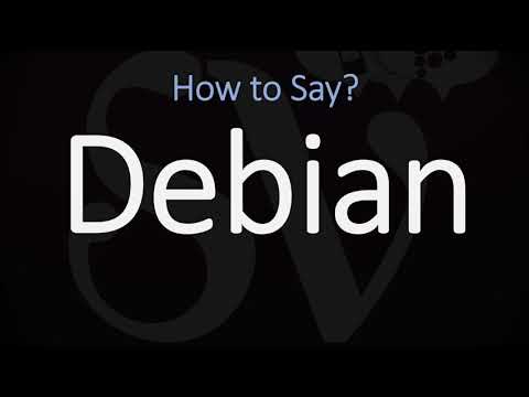 How to Pronounce Debian? (CORRECTLY)