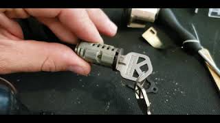 Re key a SmartKey lock with no key's Kwikset Smart Key reset cradletool review, how to use