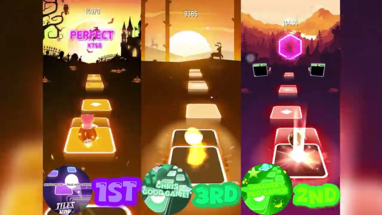 Tiles Hop: EDM Rush: Diviners x Philly K - Savannah | Me vs @tuilalong2k12ne vs @chrisnorb2k11