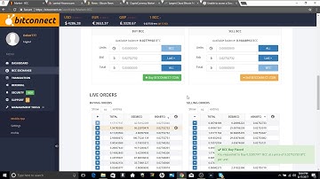 Bitconnect How To Exchange Bitcoin for BCC Tokens