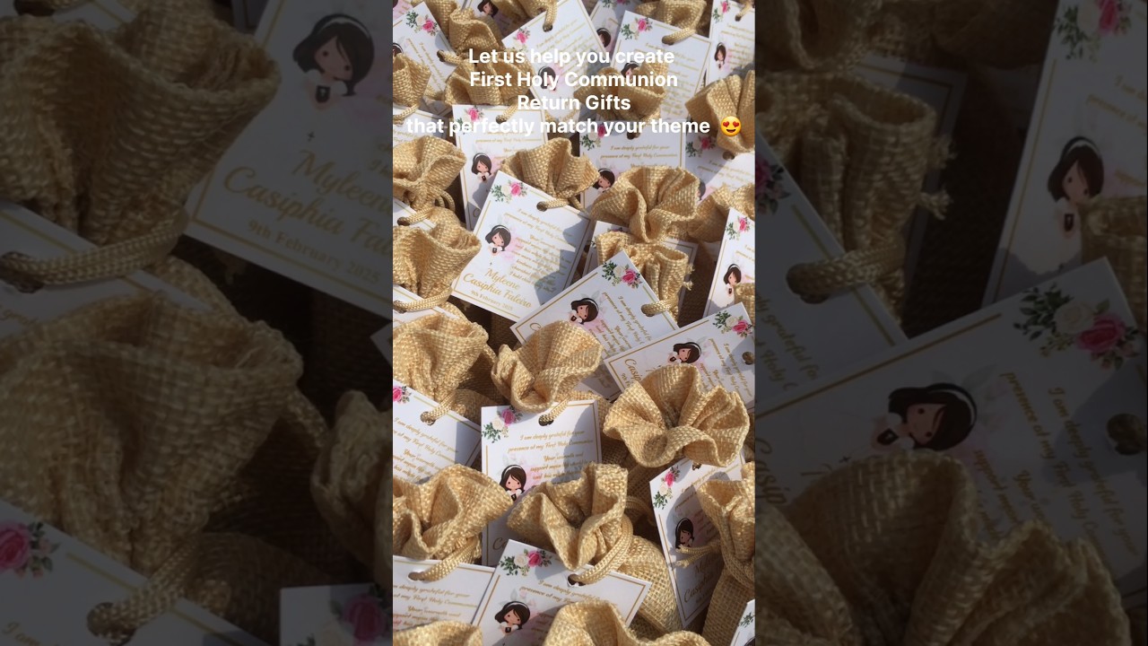 First Holy Communion Return Gifts Ideas For Boys & Girls 2025