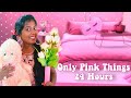 Using only Pink Things for 24 Hours Challenge | Ani's Tamil Lifestyle