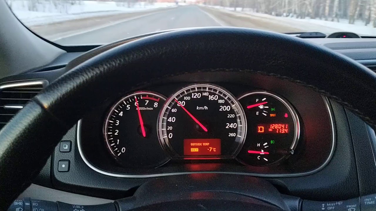 Разгон ниссан теана