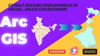 Extract feature from Shapefile in ArcGIS - ArcGIS for Beginners.#arcgis #gis #remotework Profile