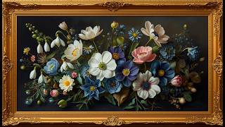 Vintage Insightful Vibe Framed Art | 4K Ultra HD | TV Wallpaper Background