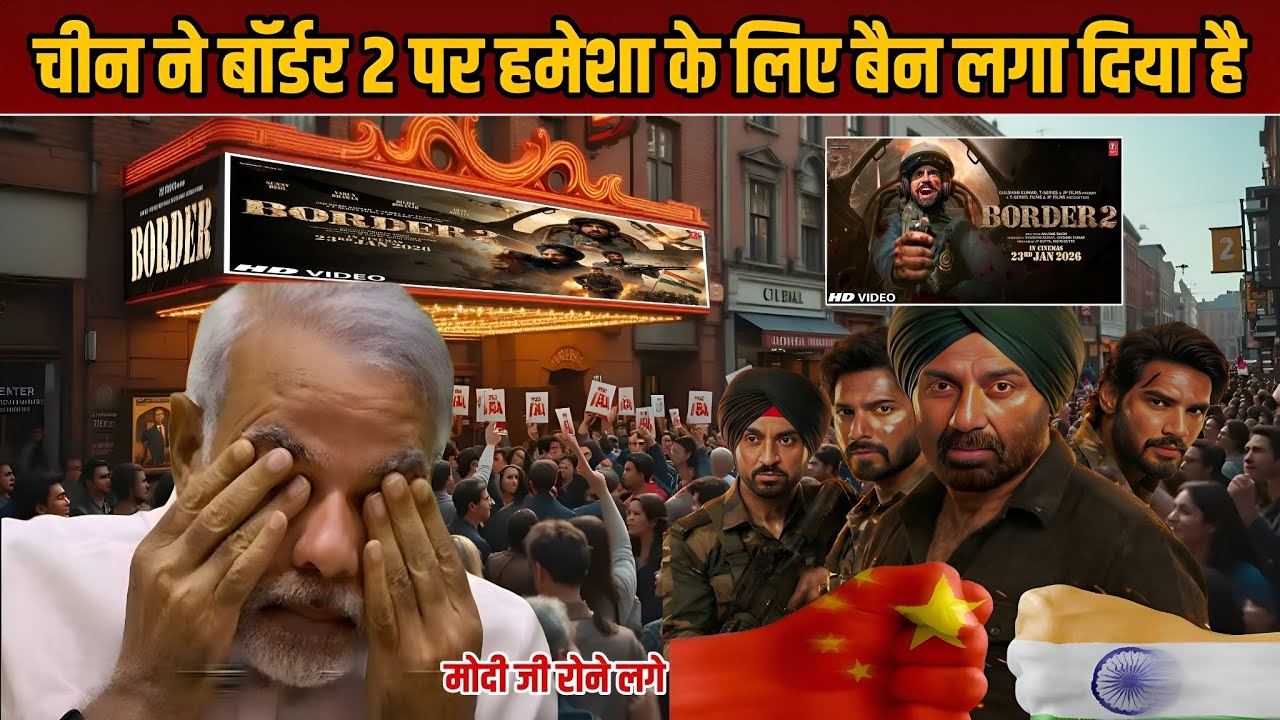 Border 2 par laga baned😱| Modi Shocked | Sunny Deol Film Controversy Explained | border 2 new update