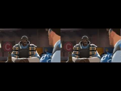 3D: Demoman's First Lesson in Shared Dreaming (TF2 Inception)  Stereo version