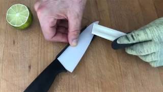 DIY sharpen ceramic blade knives