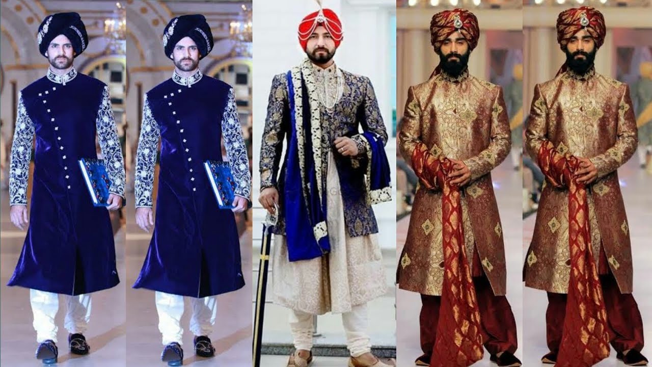 punjabi sherwani suit